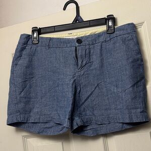 Merona Blue Bermuda Shorts Casual Lightweight